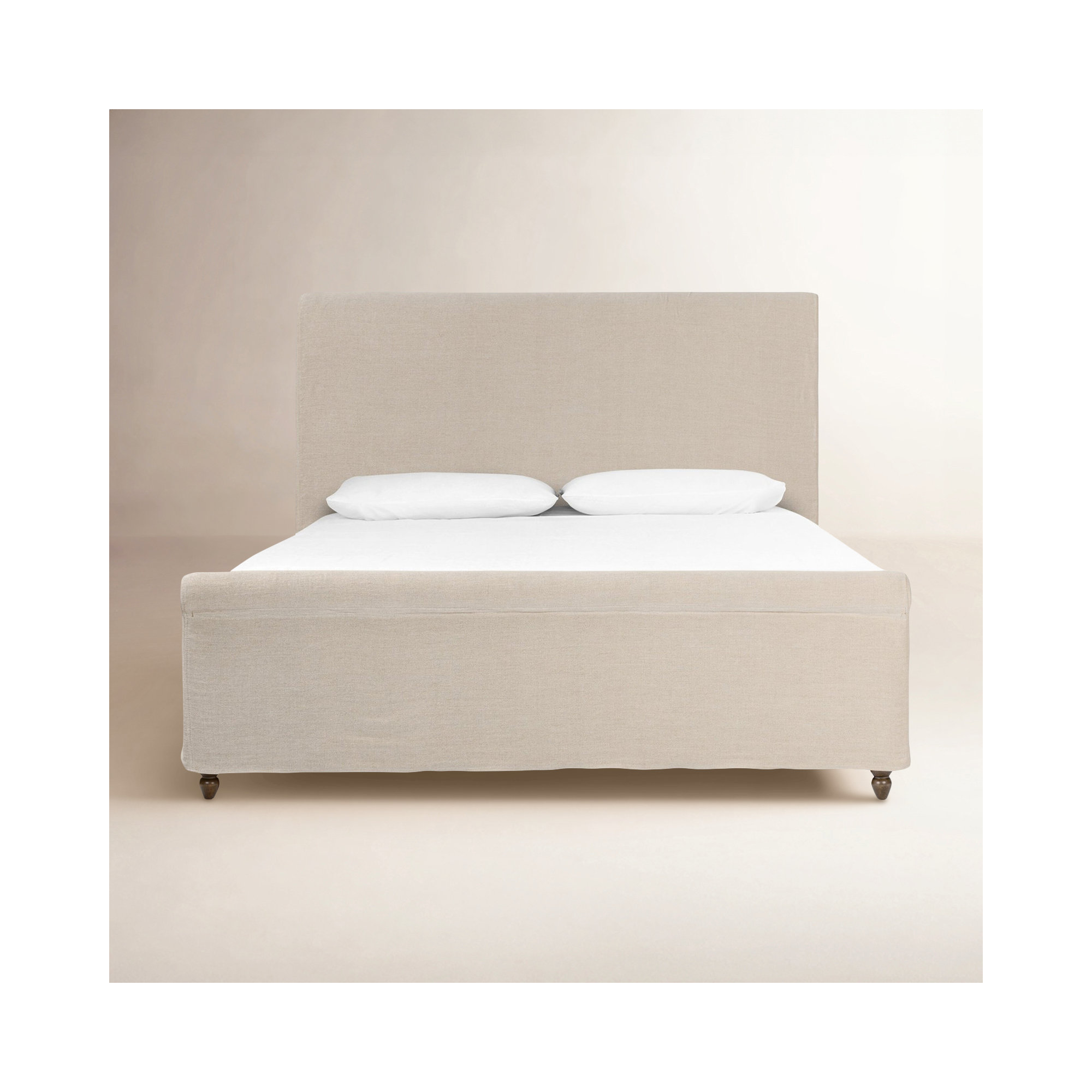 Dalia Bed, King, Cream