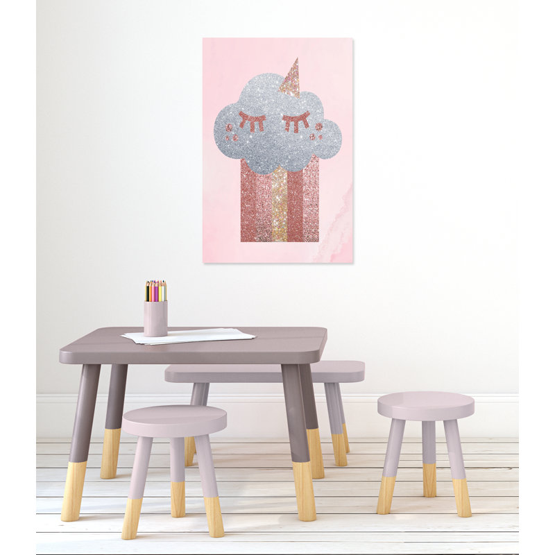 Paillettes, H 36 po x l 24 po x P 1,5 po, Toile
