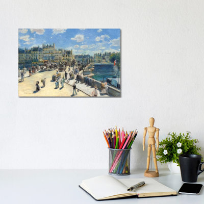 Pont Neuf, Paris by Pierre-Auguste Renoir - 1 Piece Wrapped Canvas Painting