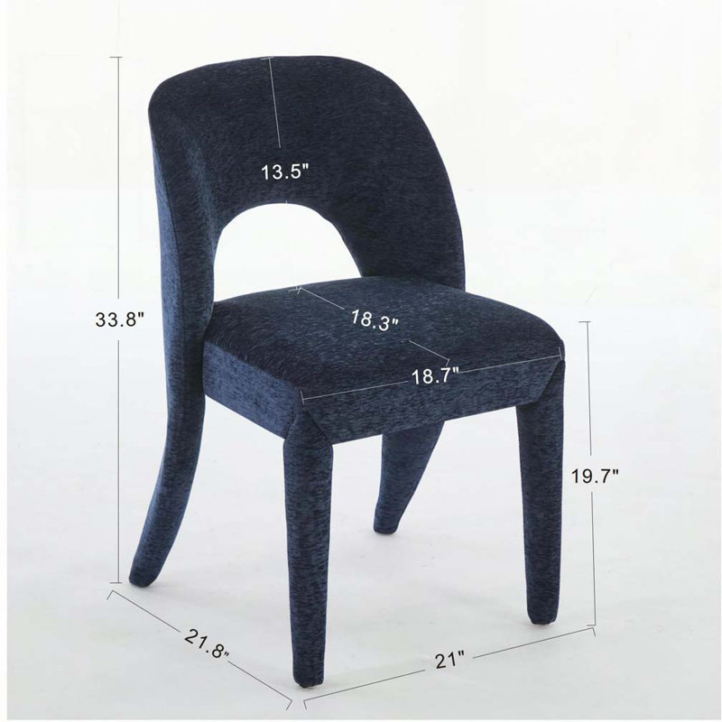 Dining Chairs, Dark Blue