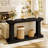 63" Long Console Table，Wooden Rectangular Sofa Table-1429656707