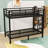 Metal Bunk Bed With Guardrails And Ladder-417149998-417150160