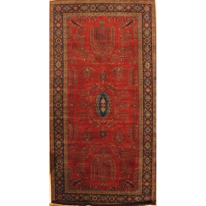 Hand Knotted Wool Oriental Indoor Rug