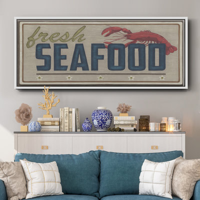 Signes de rivage I - toile encadrée