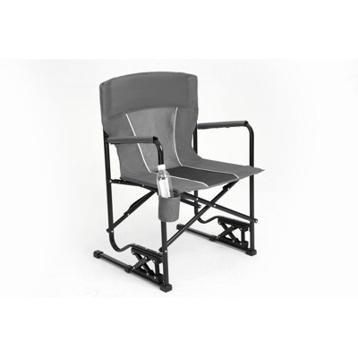 Chaise berçante pliante portative pour l'extérieur