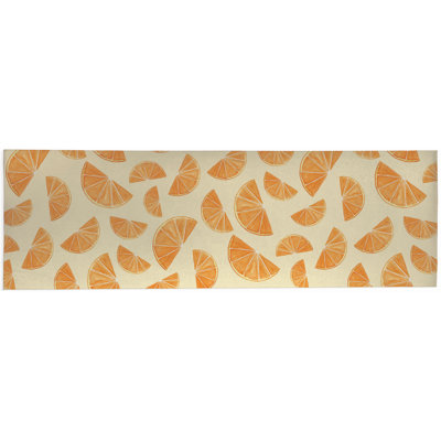Summer Oranges Outdoor Rug