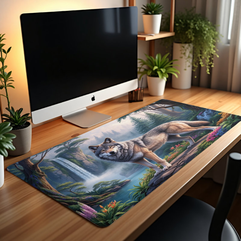 Polyester Desk Pad, 23.6x13.8