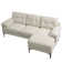 Rhylin 82.7'' Chenille Upholstered Sectional Sofa, Small Comfy Couch with Reversible Chaise for Compact Spaces