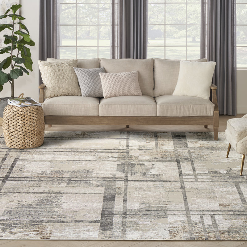 Zuckerman Abstract Area Rug, Rectangle 274 x 366cm