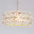 Alissya 3 - Light Crystal Drum Chandeliers