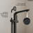 1 Handle Freestanding Tub Filler with Diverter-121579598