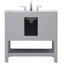 Ensemble de meuble-lavabo simple 36 po Newsoms-2114821178