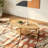 Simple Solid Wood Oval-shaped Coffee Table