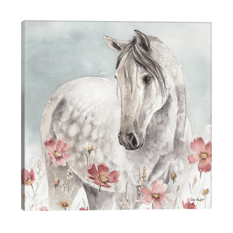 Wild Horses IV by Lisa Audit - Wrapped Canvas Print, 45.72 cm H x 45.72 cm W x 1.91 cm D