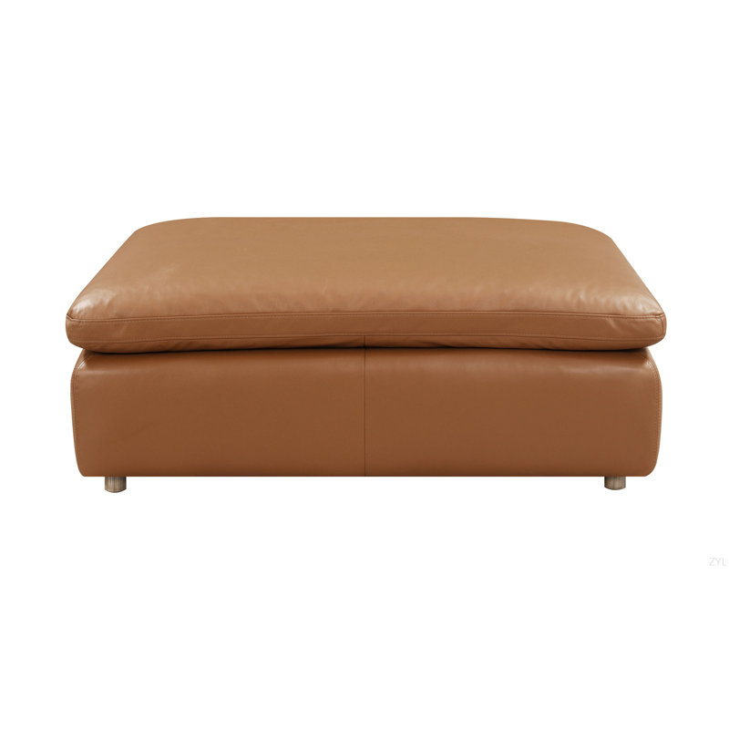Repose-pieds modulaire en cuir Brighton
