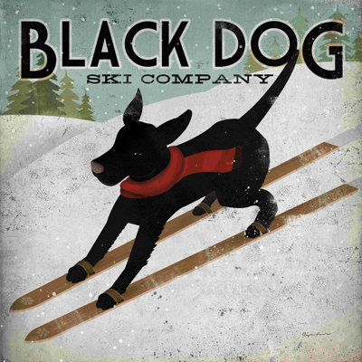 " Black Dog Ski " by Ryan Fowler