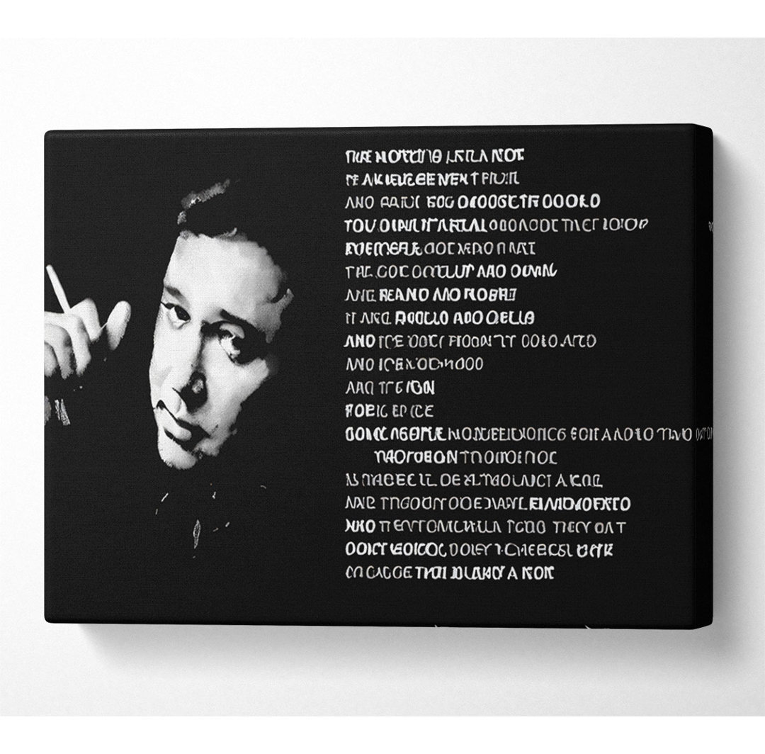 Motivationszitat Bill Hicks Die Welt ist wie eine Fahrt - Drucken