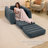 Intex Inflatable Pull Out Sofa Chair Sleeper 26" with Built-in Cupholder