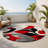 Flame Rift Indoor And Outdoor Area Rug-625148069