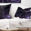 Coussin lombaire en cristal brillant à fleurs