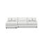 Mila 2-Piece Fabric Sectional-66707612-66707626-66707602