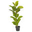 Faux Banana Leaf Plant in Planter