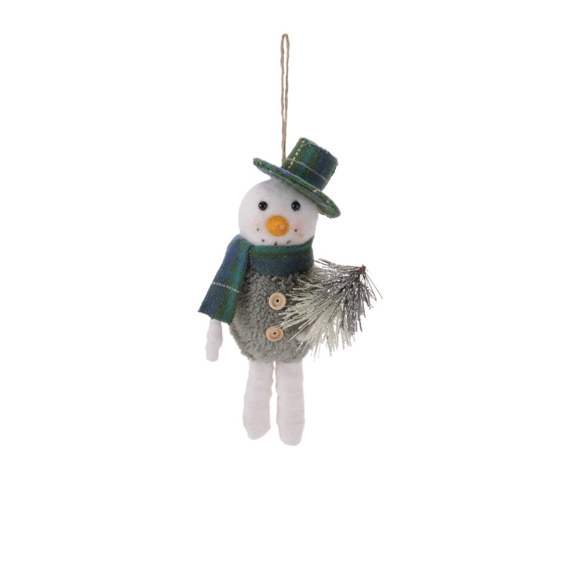 Grands ornements de bonhomme de neige (ensemble de 6)