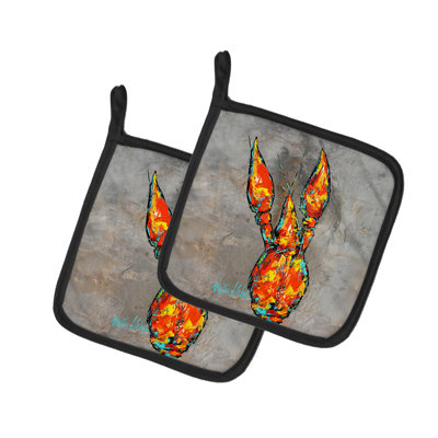 Caroline's Treasures Martin Welch New Artwork Polyester Potholder Set