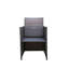 Fauteuil de patio avec repose-pieds Engelman