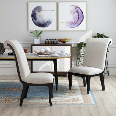 Crestwood 19.75'' H Fabric Upholstered Parsons Chair