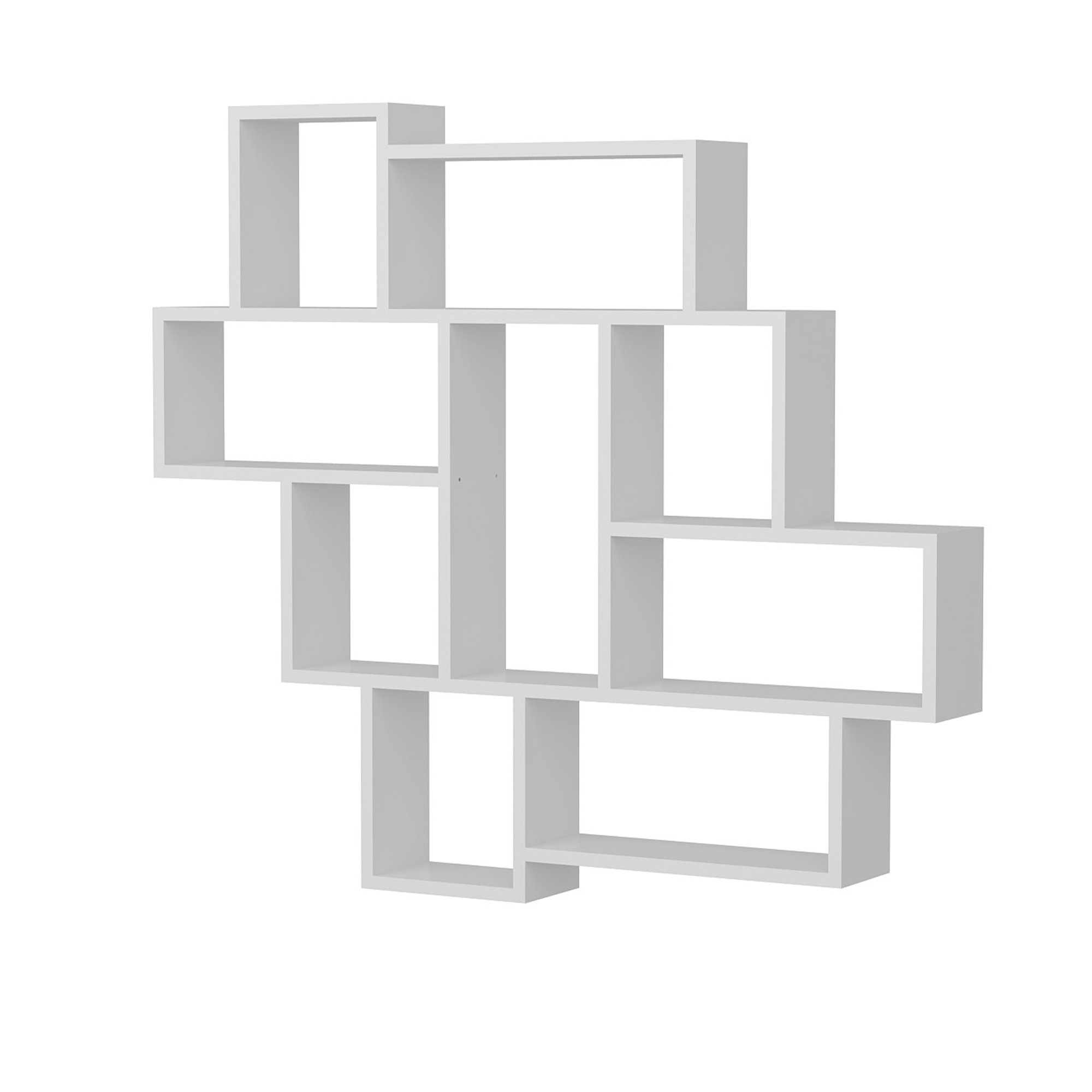Ebern Designs Cubby Wall Shelf With 9 Shelves - Wayfair Canada