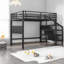 Lits peu encombrants avec rangement, loft moderne en bois aggloméré pour la maison