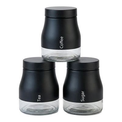 Coffee, Tea, & Sugar Jar Sets