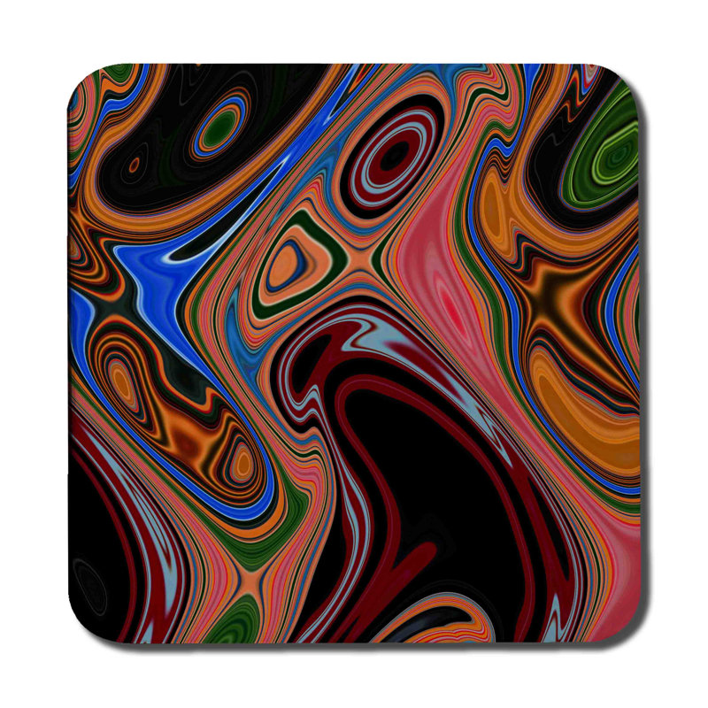 Square 6 Piece Coaster Set