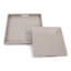 Ensemble de 2 plateaux taupe vernis 2 pièces