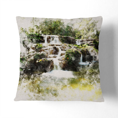 Forest Stream Vol.2 Square Throw Cushion