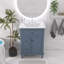 Ensemble de meuble-lavabo en bois massif et en bois massif avec 3 tiroirs et une tablette réglable-1187293277