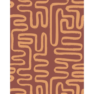 Abstract Squiggle Wallpaper