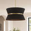 Lustre tambour 8 lumières à intensité variable-130899935