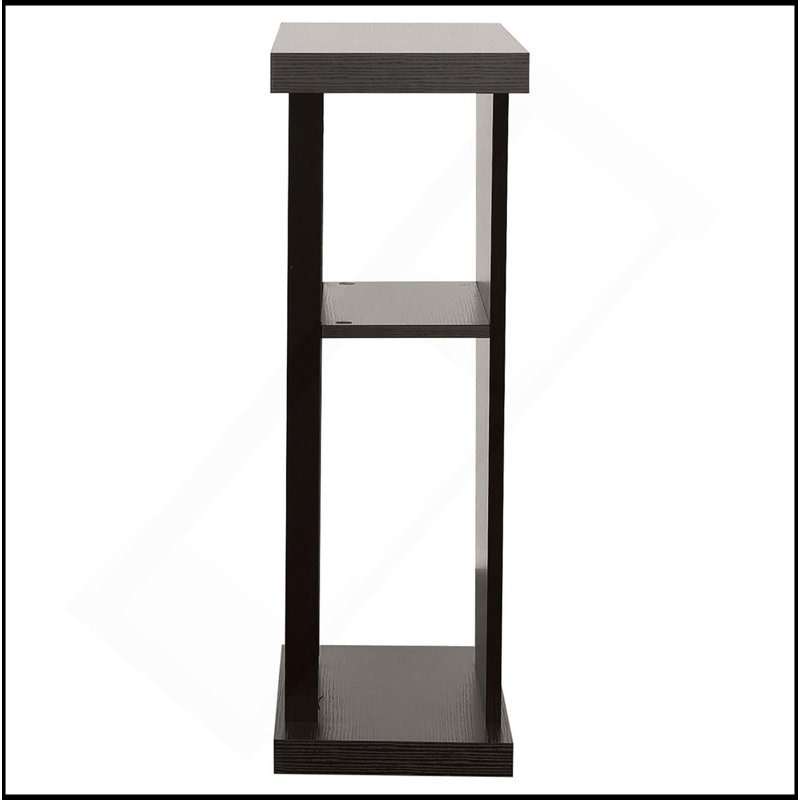 Cappuccino 2-Shelf Console Table