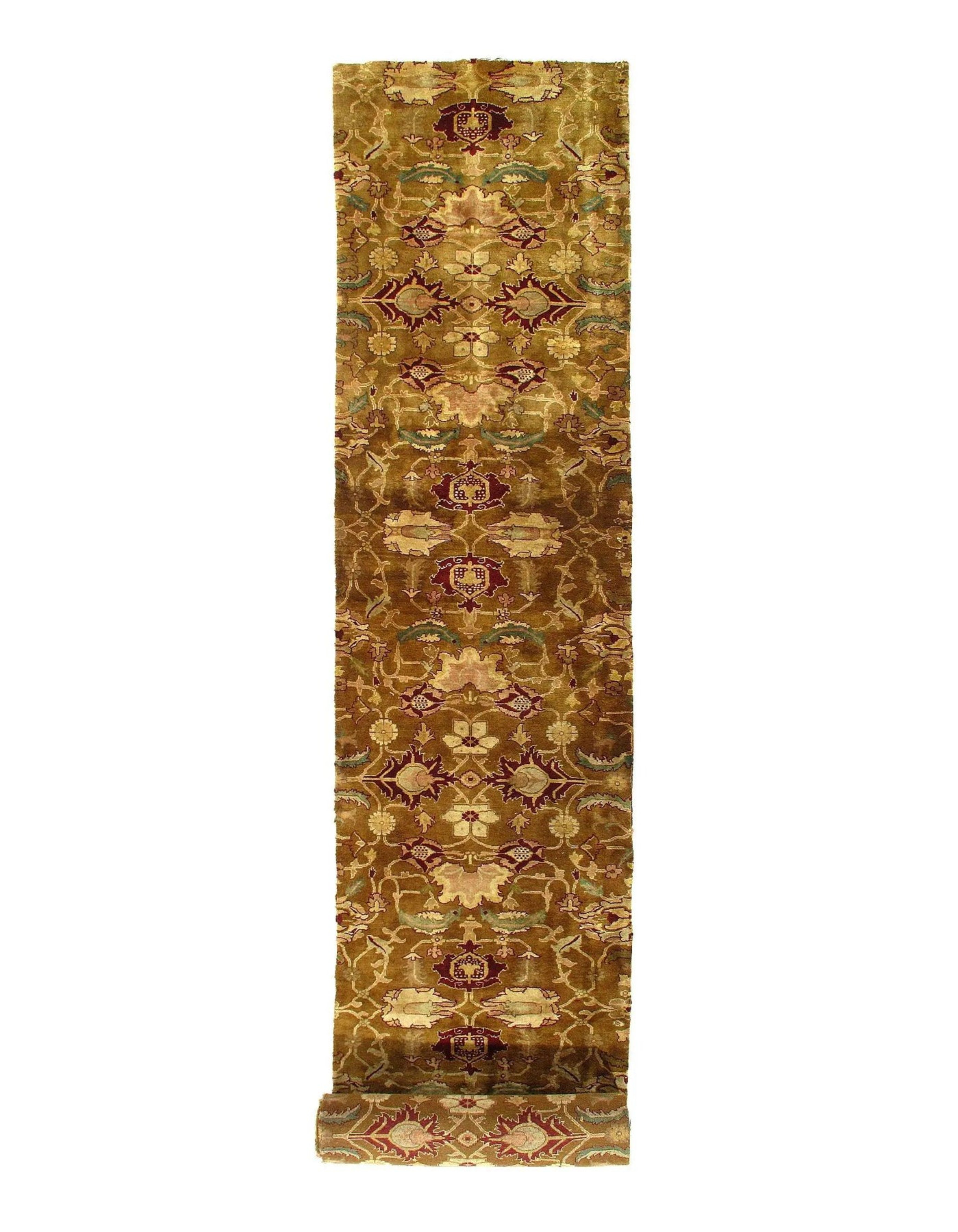 isabelline-damask-handmade-hand-knotted-runner-3-5-x-19-3-wool-cotton