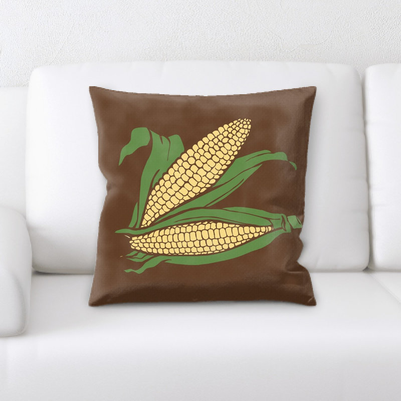 Coussin décoratif maïs doux