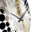 Cerfeuil - horloge murale peinture abstraite-1462317271