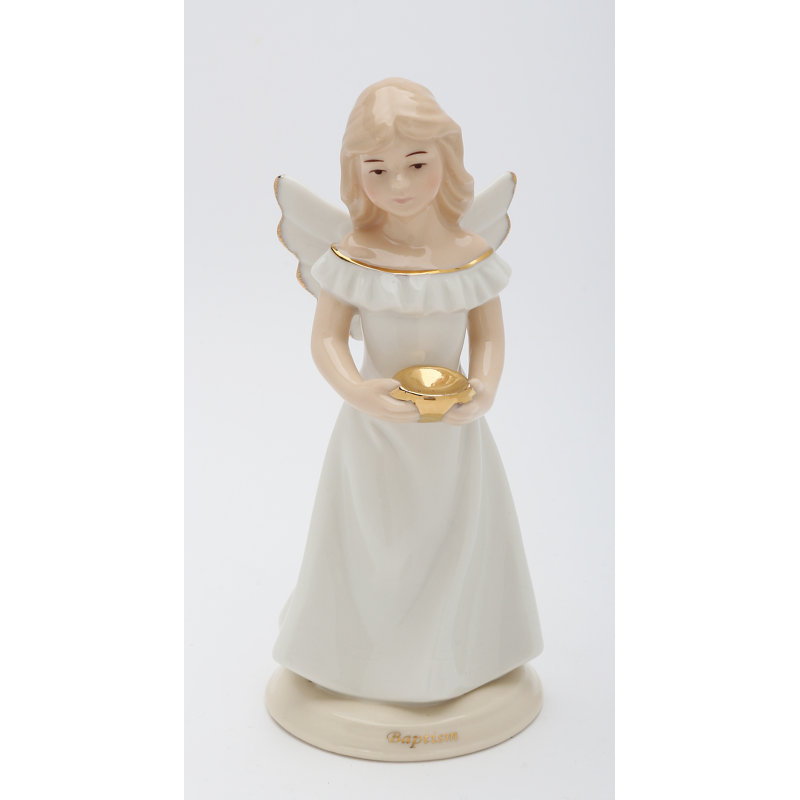 Figurine d'ange de baptême 