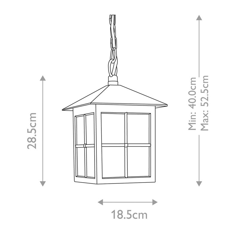 Lucia Outdoor Hanging Lantern