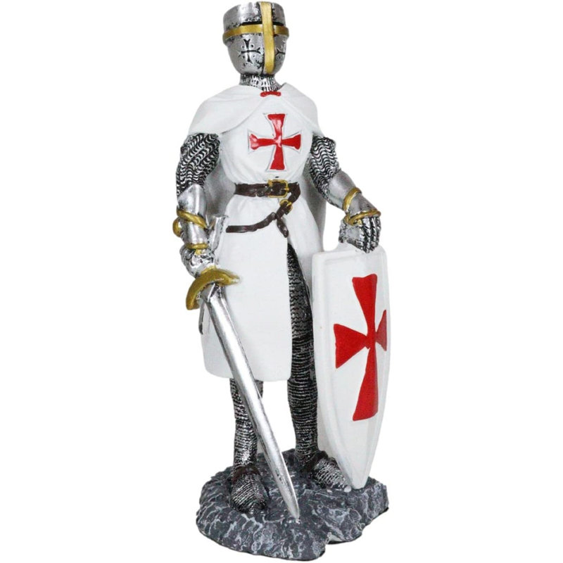 Manthei chevalier croisé blanc
