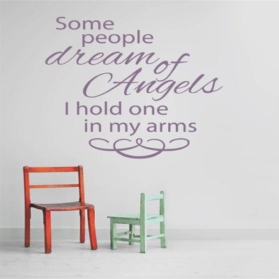 Text & Numbers Wall Decal