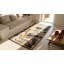 Petit tapis chinois antique vieilli en soie