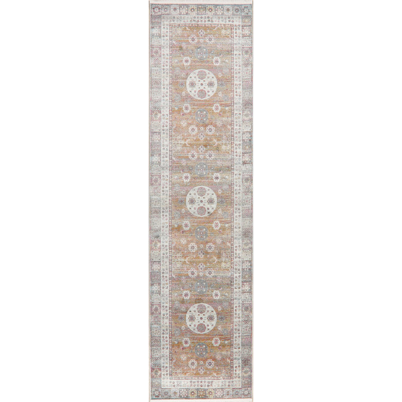 Coshkib Geometric Indoor Rug, Runner 3' x 12'