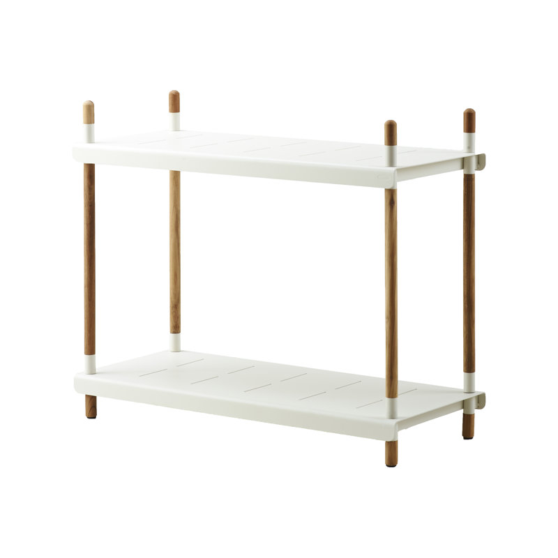 Frame Shelving Unit, 33.1" H x 39.4" W x 16.6" D, Lava Gray